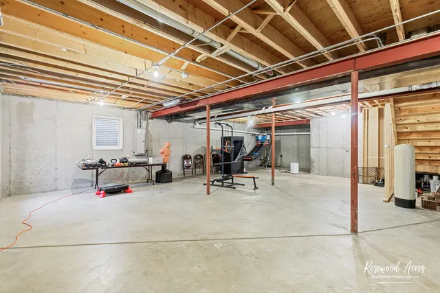 a view of storage and utility room