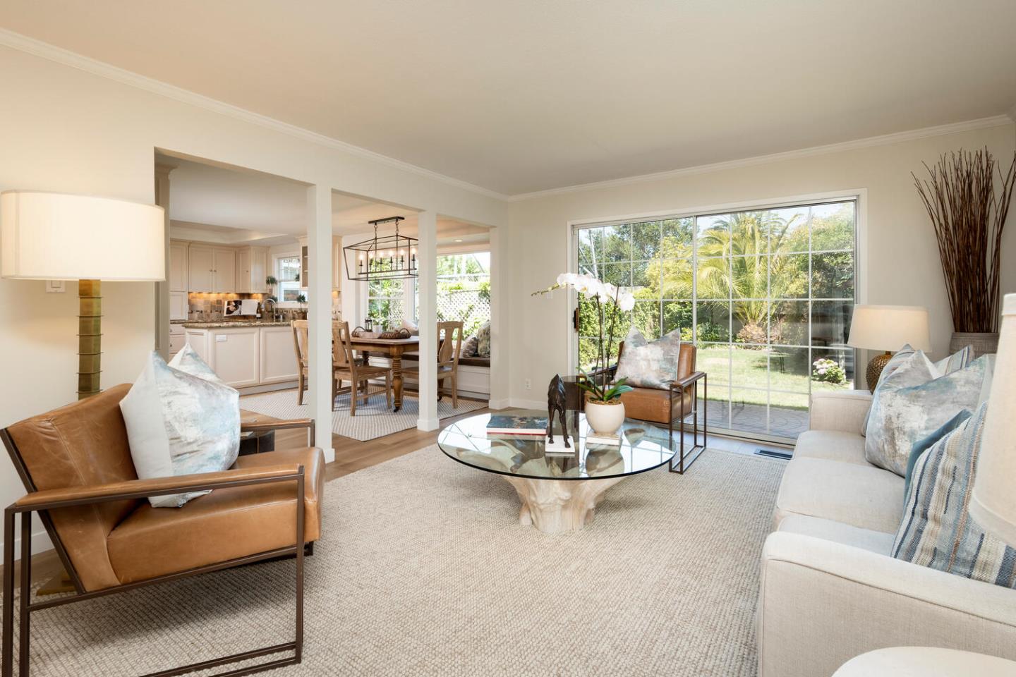 1094 Springfield Drive Millbrae, CA 94030 - Photo 14 of 36 a living room with furniture and a large window
