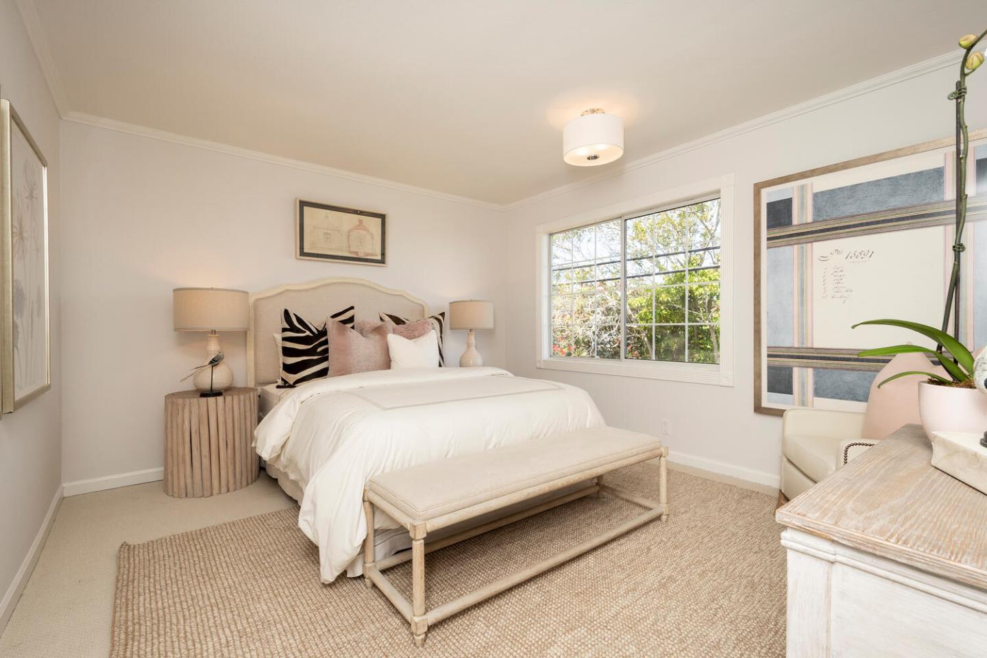 1094 Springfield Drive Millbrae, CA 94030 - Photo 23 of 36 a bedroom with a bed and a large window
