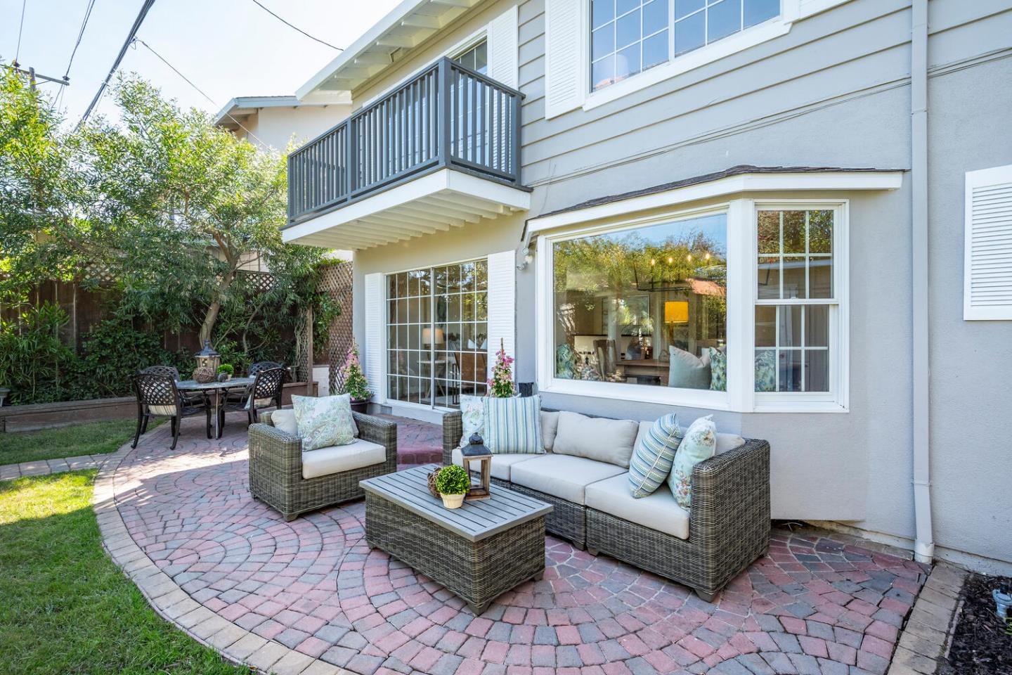 1094 Springfield Drive Millbrae, CA 94030 - Photo 26 of 36 a view of a patio with couches table and chairs and potted plants