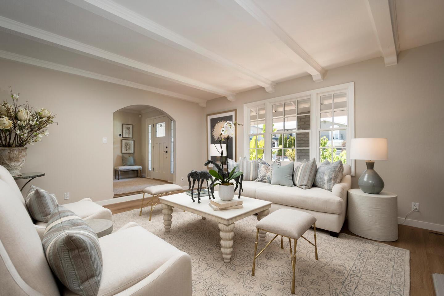 1094 Springfield Drive Millbrae, CA 94030 - Photo 8 of 36 a living room with furniture and a large window