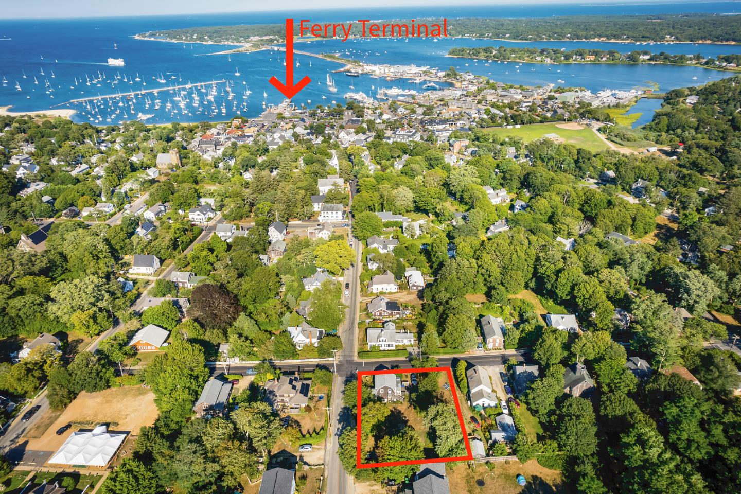 112 Spring Street Vineyard Haven, MA 02568 - Photo 15 of 25 a view of outdoor space and city view