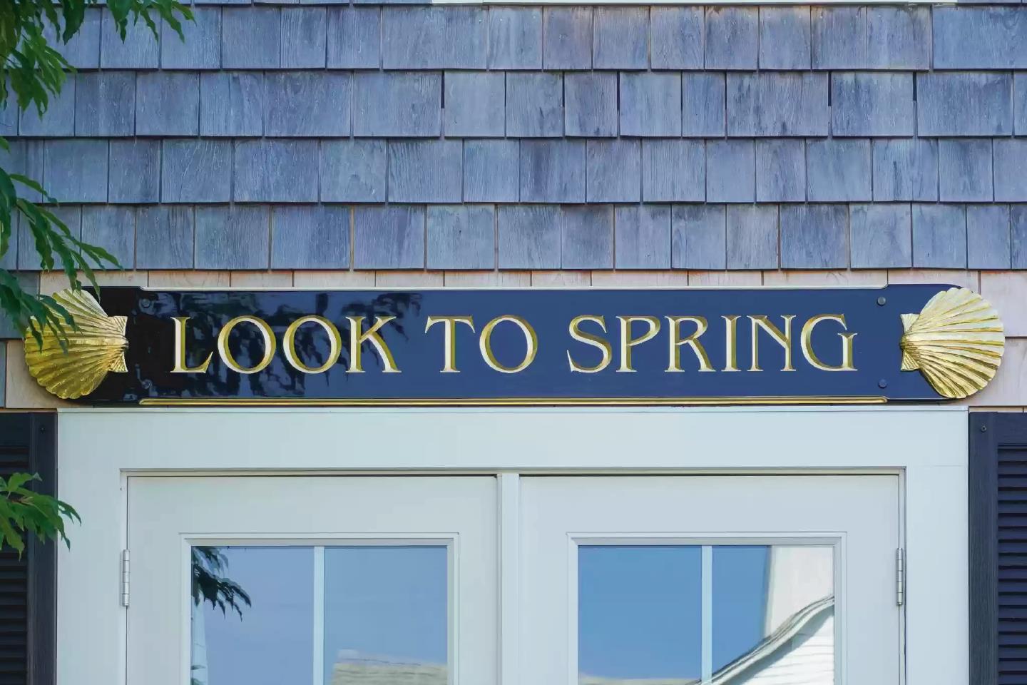 112 Spring Street Vineyard Haven, MA 02568 - Photo 25 of 25 a close up of a sign on the wall