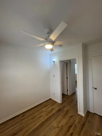 wooden floor in an empty room