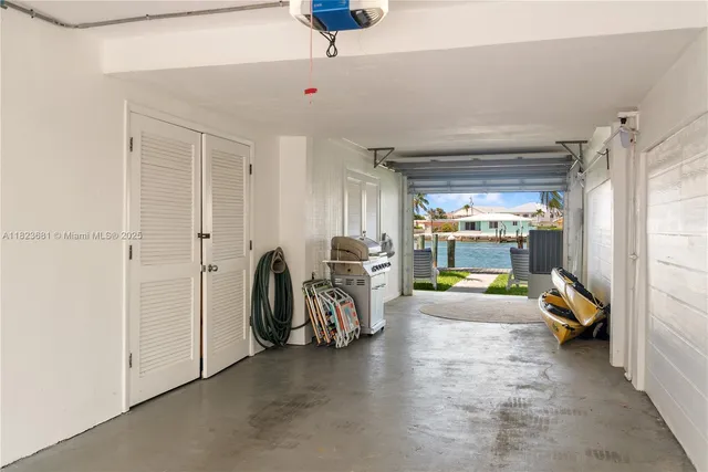 a view of balcony with wooden floor