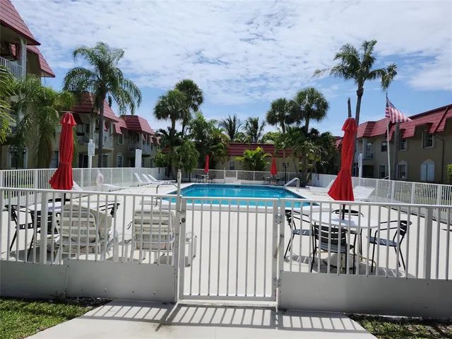 a outdoor view with a sitting space