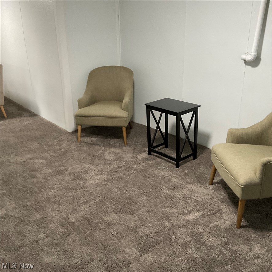 1058 Yellowstone Road Cleveland Heights, OH 44121 - Photo 19 of 28 Living area featuring dark colored carpet