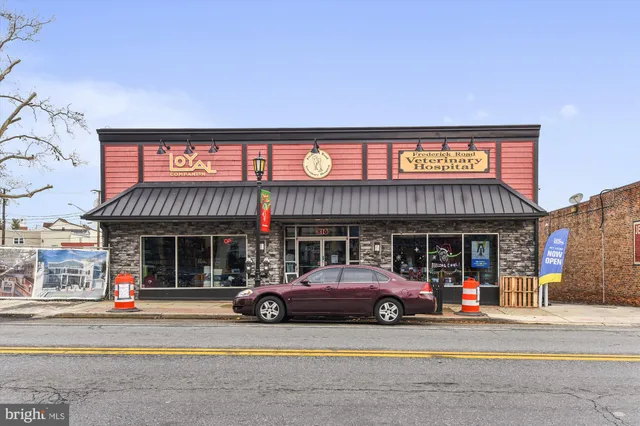 a view of a house with a balcony