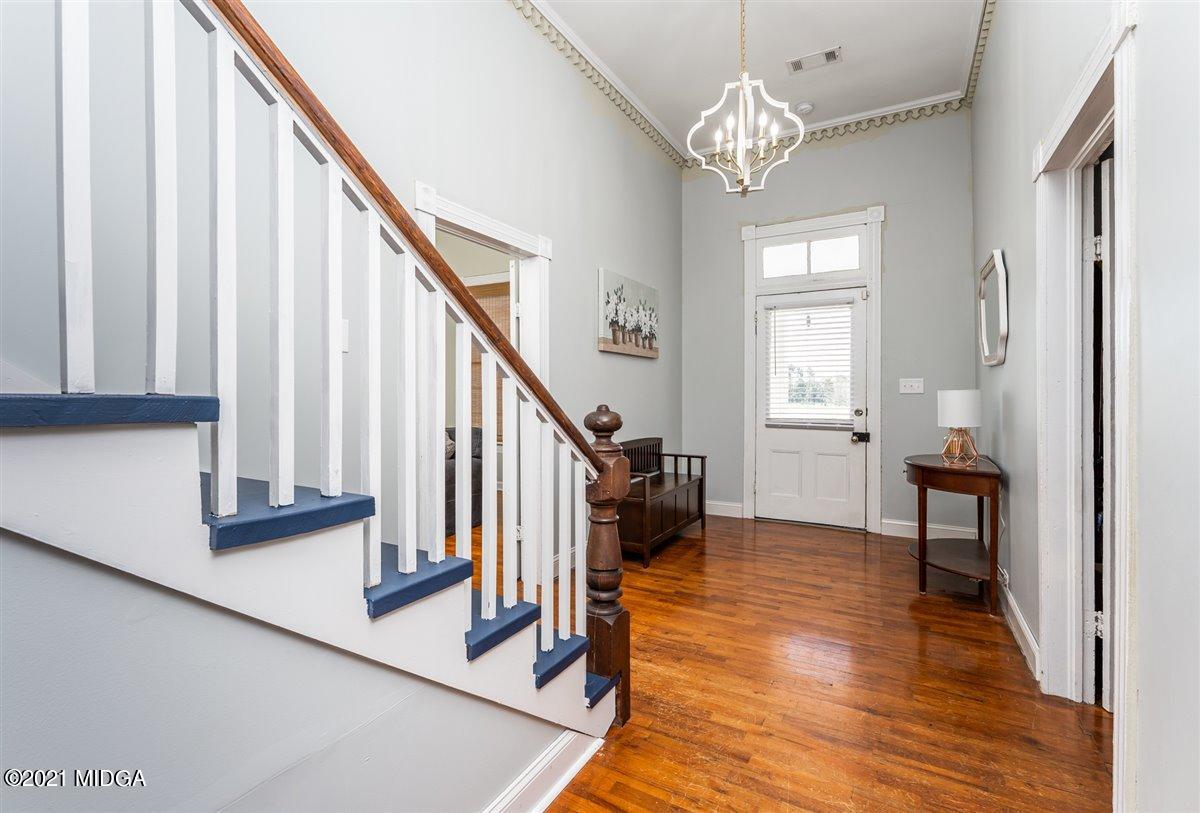 96 Gose Road Forsyth, GA 31029 - Photo 20 of 38 a view of entryway and hall with wooden floor