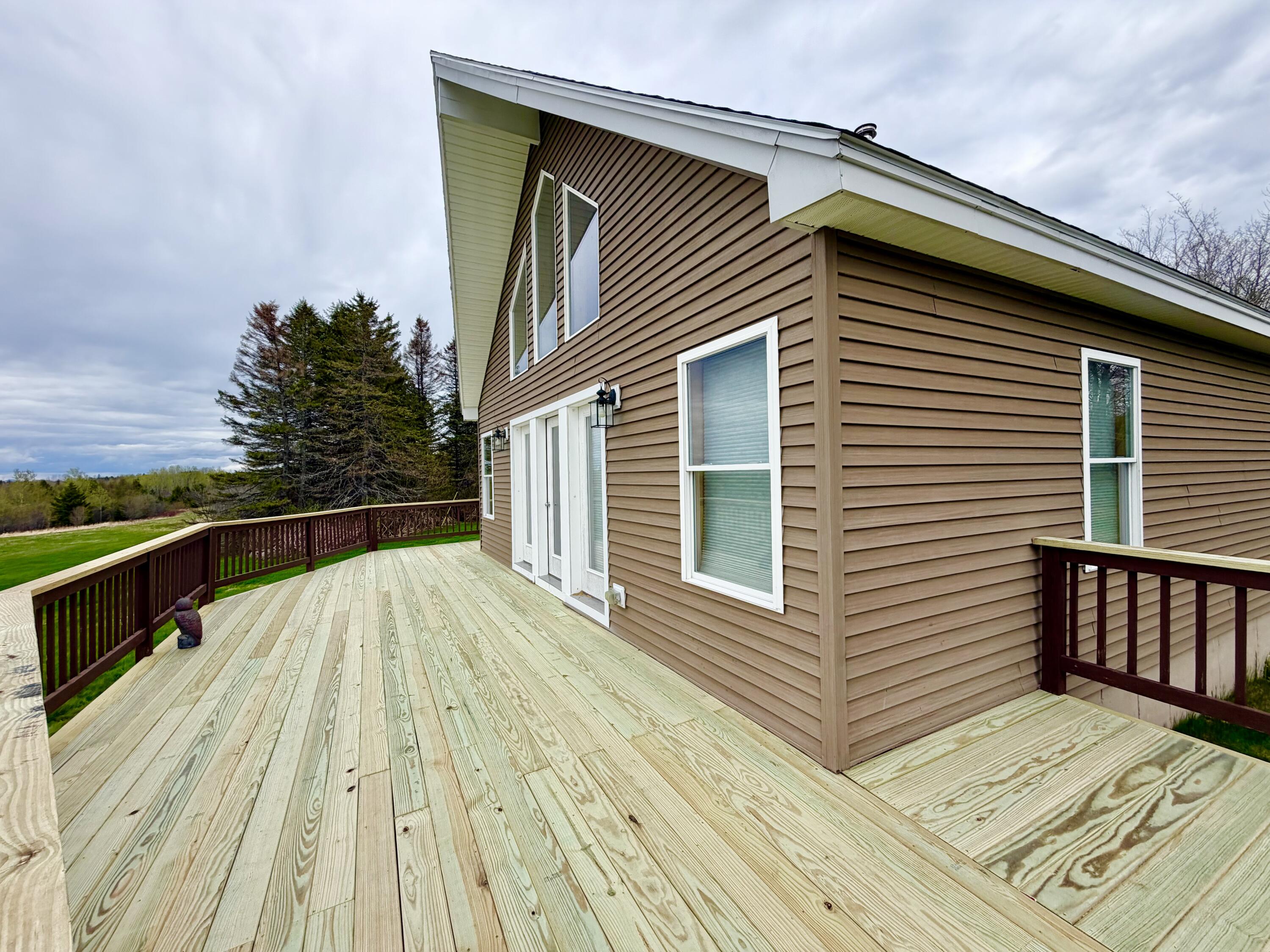 521 Gallison Road Sherman, ME 04776 - Photo 23 of 96 Front & Side Porch