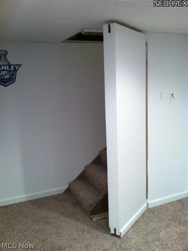 4839 Westbourne Road Cleveland, OH 44124 - Photo 17 of 17 Moveable wall in basement enables large furniture to come down stairs easily!