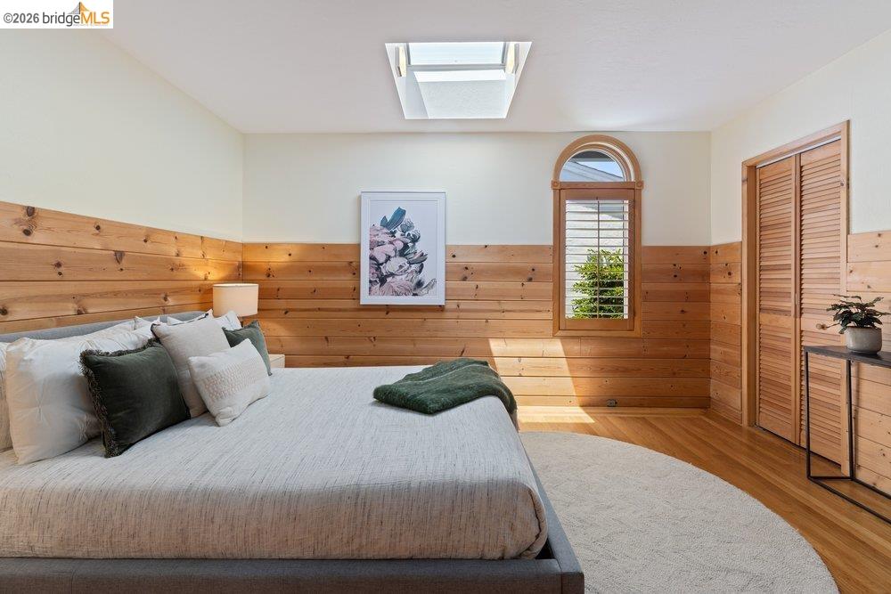 287 Purdue Avenue Kensington, CA 94708 - Photo 42 of 60 Hardwood flooring and shiplap wall accents create a natural aesthetic