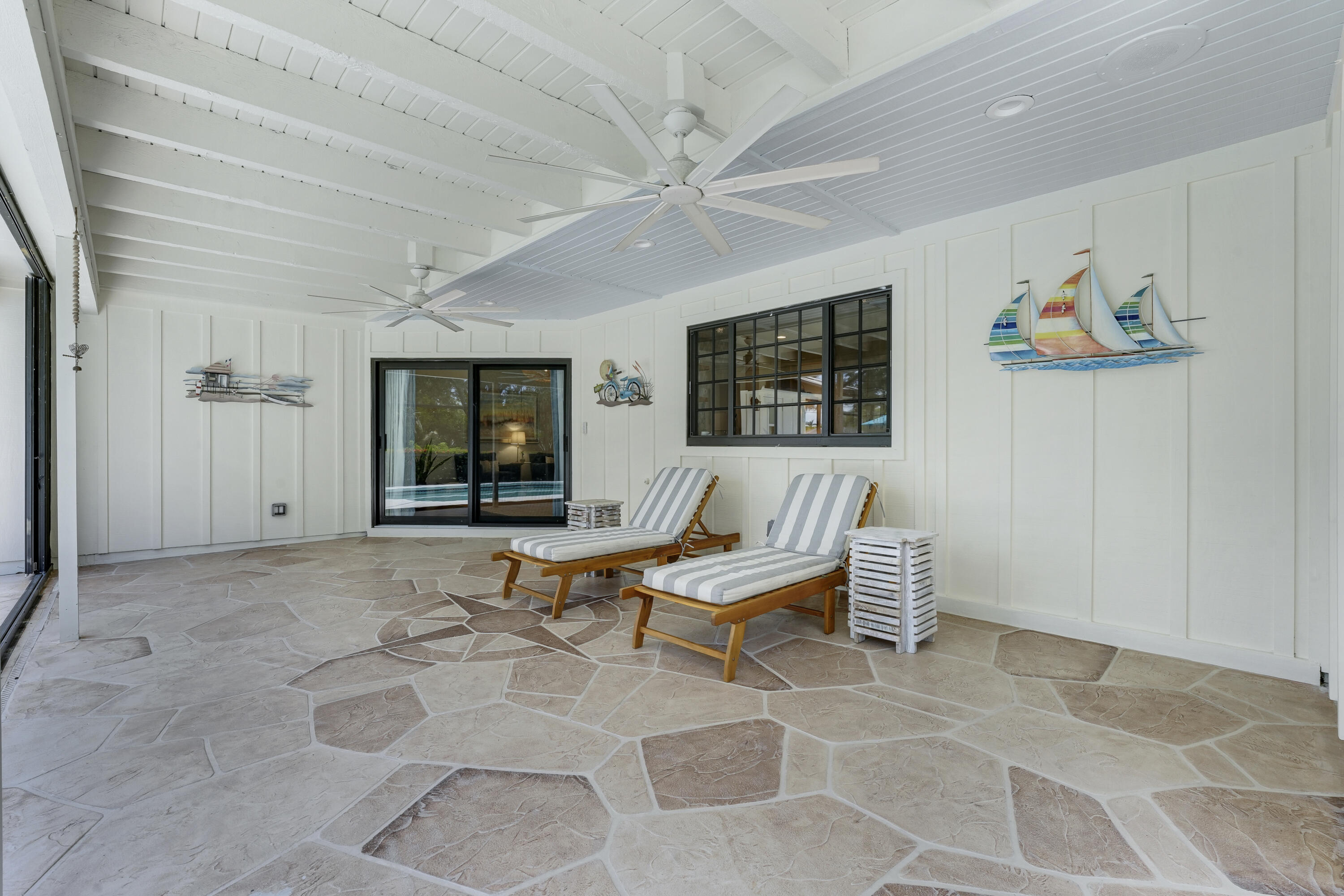 18784 Falcon Way Jupiter, FL 33458 - Photo 29 of 47 Screened & Covered Patio
