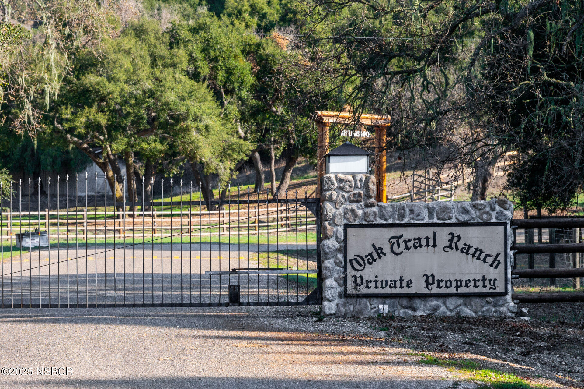 4086 East Oak Trail Road Santa Ynez, CA 93460 - Photo 56 of 57 4086 E Oak Trail Rd - Main Gate