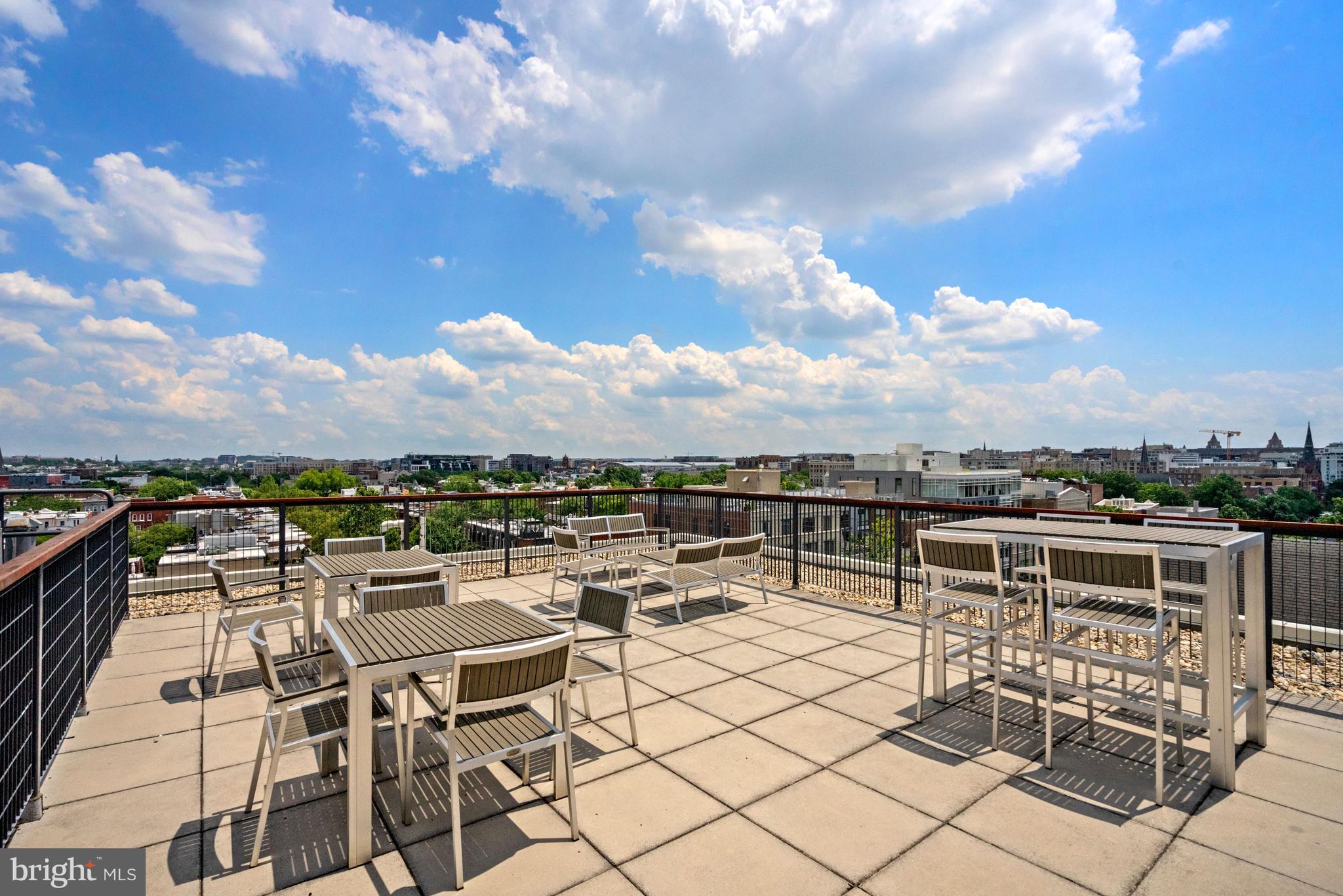 1401 Q Street Northwest, Unit 601 Washington, DC 20009 - Photo 23 of 30 Q14 Rooftop Deck with Panoramic Views