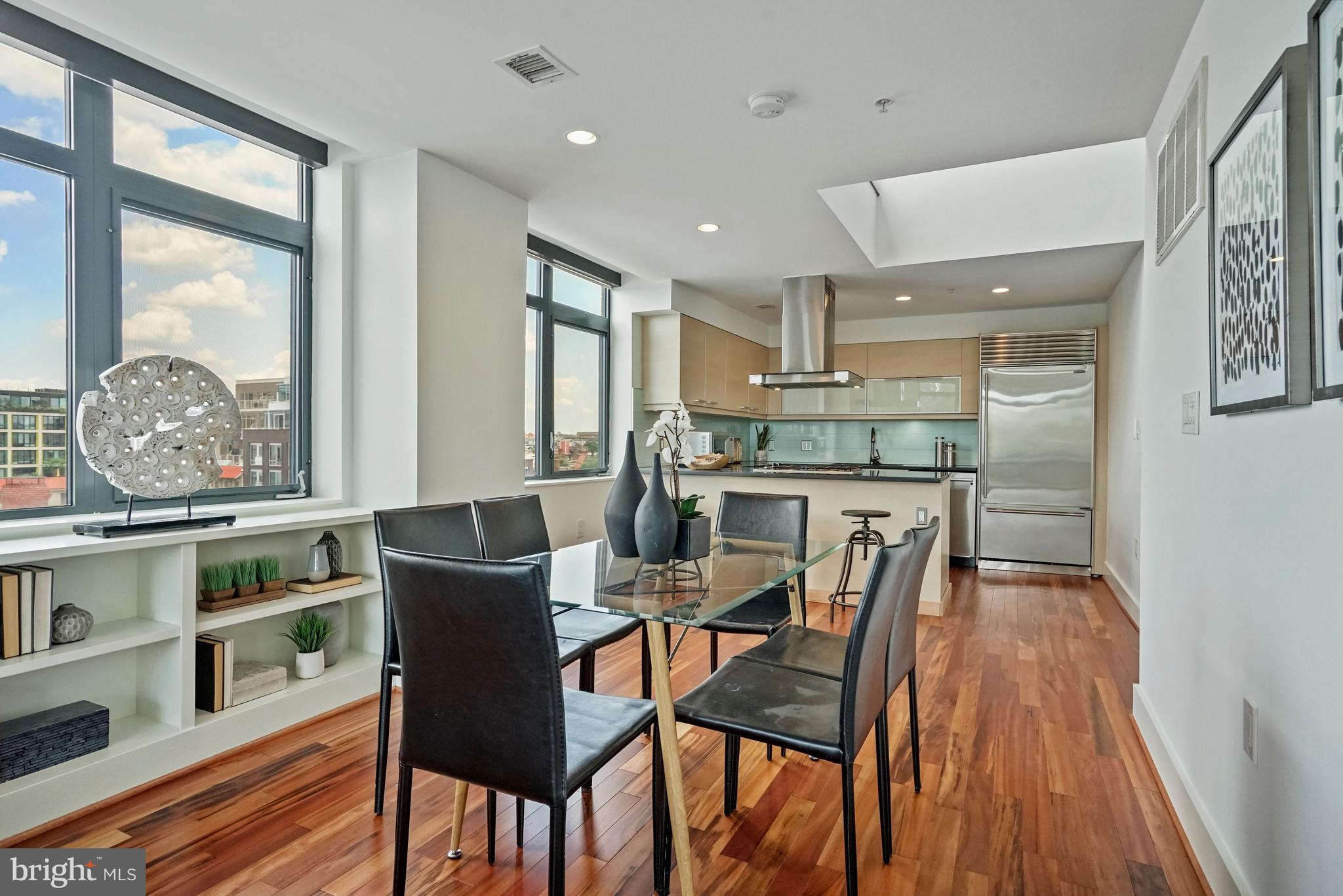 1401 Q Street Northwest, Unit 601 Washington, DC 20009 - Photo 5 of 30 Dining Room to Kitchen View