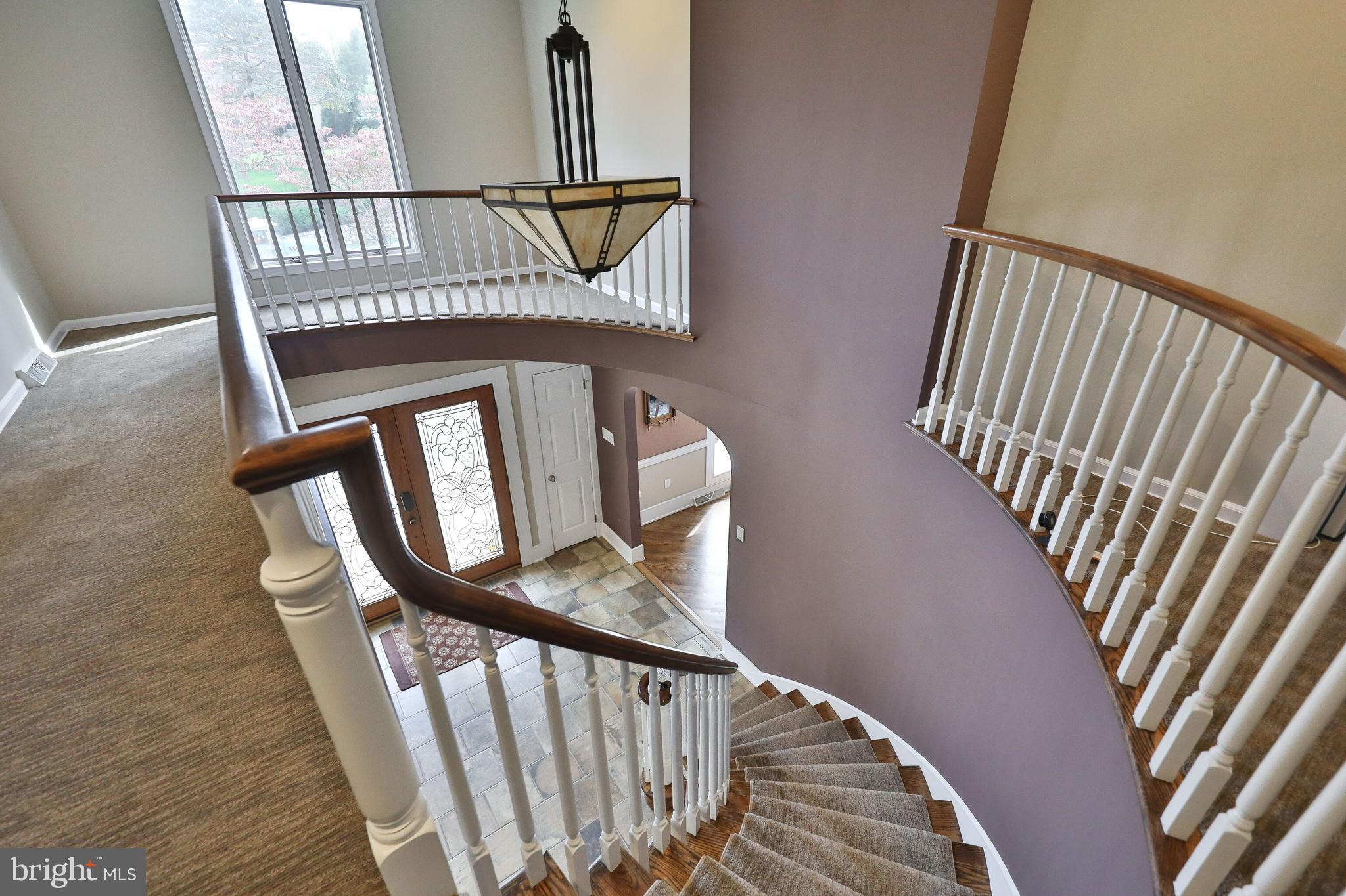 1966 Heritage Road Huntingdon Valley, PA 19006 - Photo 4 of 48 Center Hall Staircase