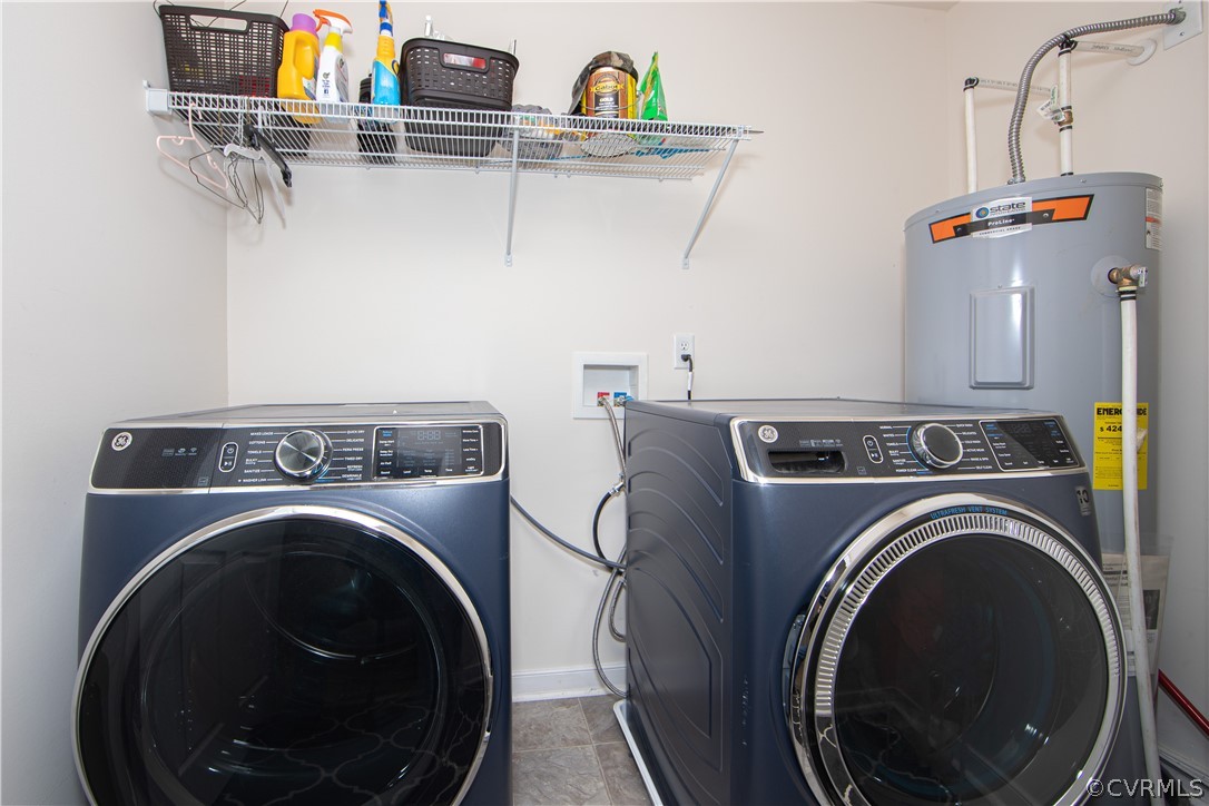 18951 Lundys Road Dinwiddie, VA 23841 - Photo 20 of 27 a utility room with dryer and washer