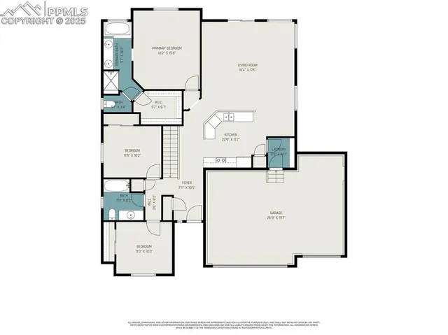 a picture of a floor plan
