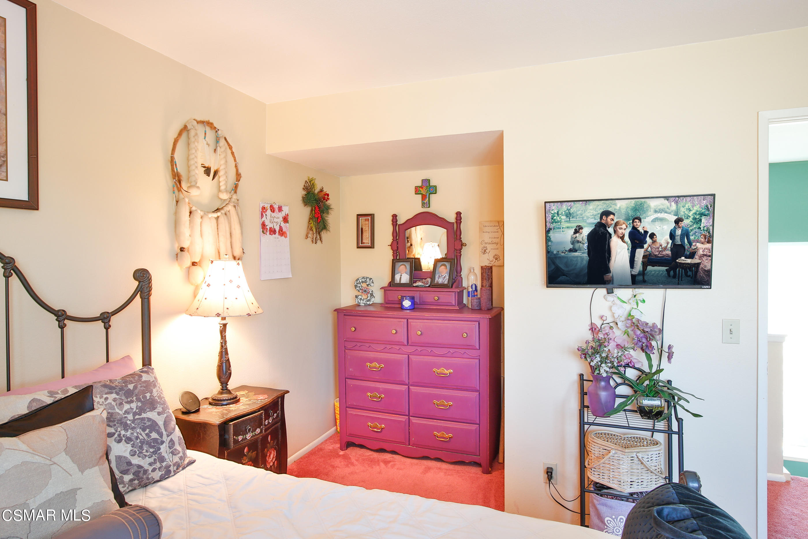 13152 East Millerton Road Moorpark, CA 93021 - Photo 22 of 36 a bedroom with a bed and a dresser