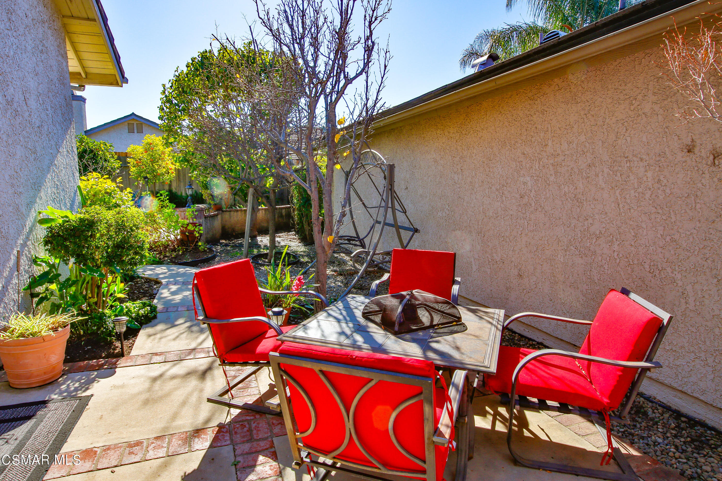 13152 East Millerton Road Moorpark, CA 93021 - Photo 26 of 36 a view of outdoor seating area with furniture and plants
