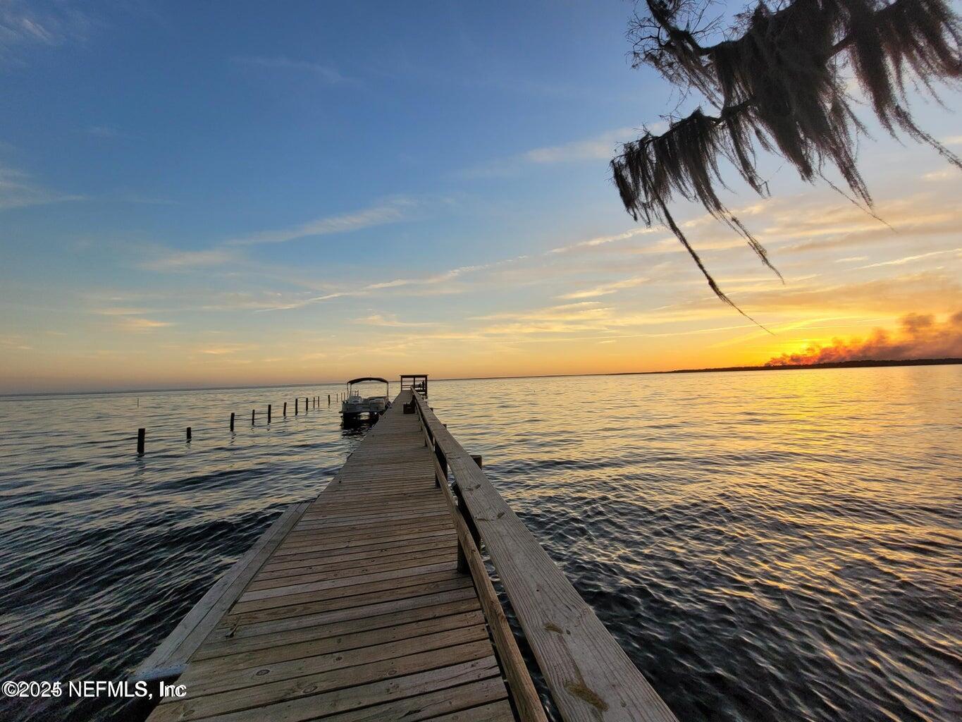 212 Atkins Road Georgetown, FL 32139 - Photo 16 of 20 a view of ocean from a balcony