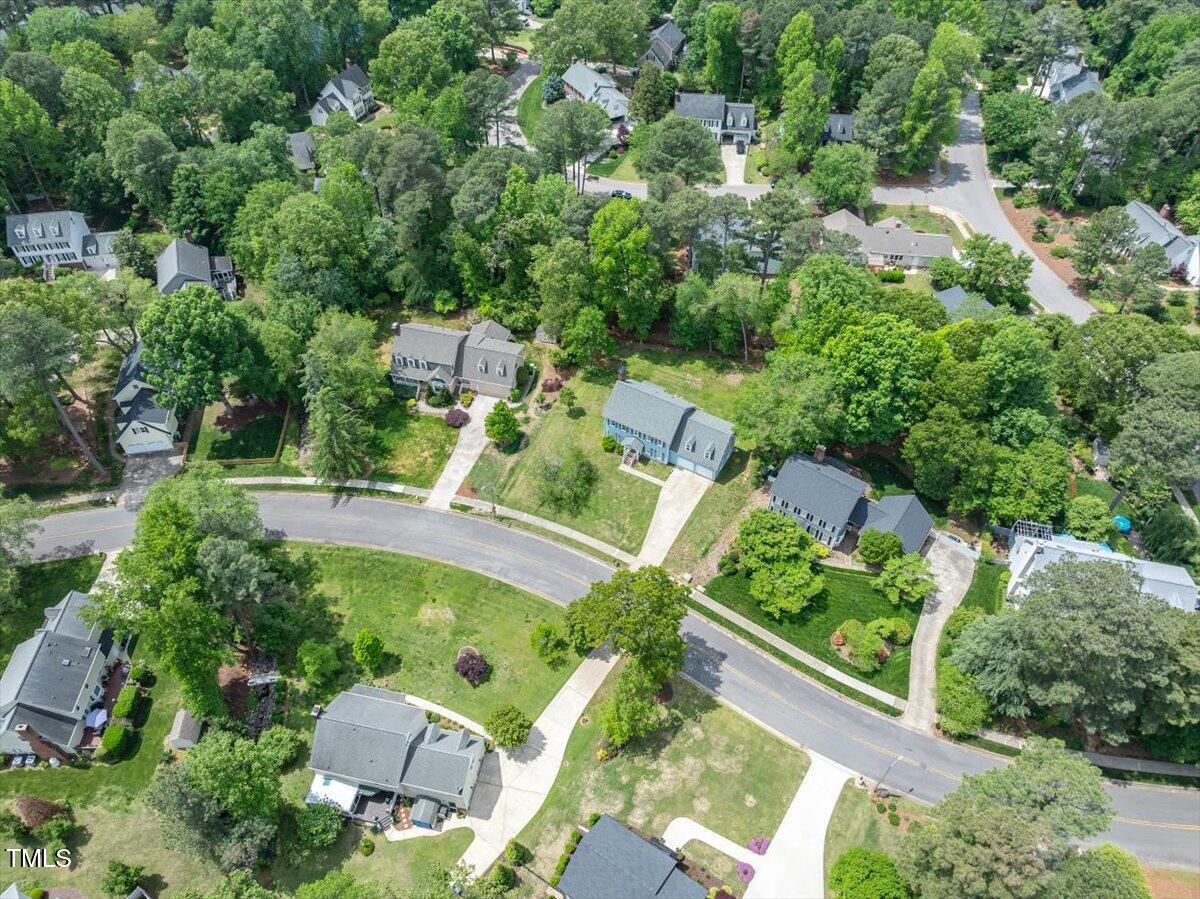 7209 Halstead Lane Raleigh, NC 27613 - Photo 58 of 64 an aerial view of house with yard