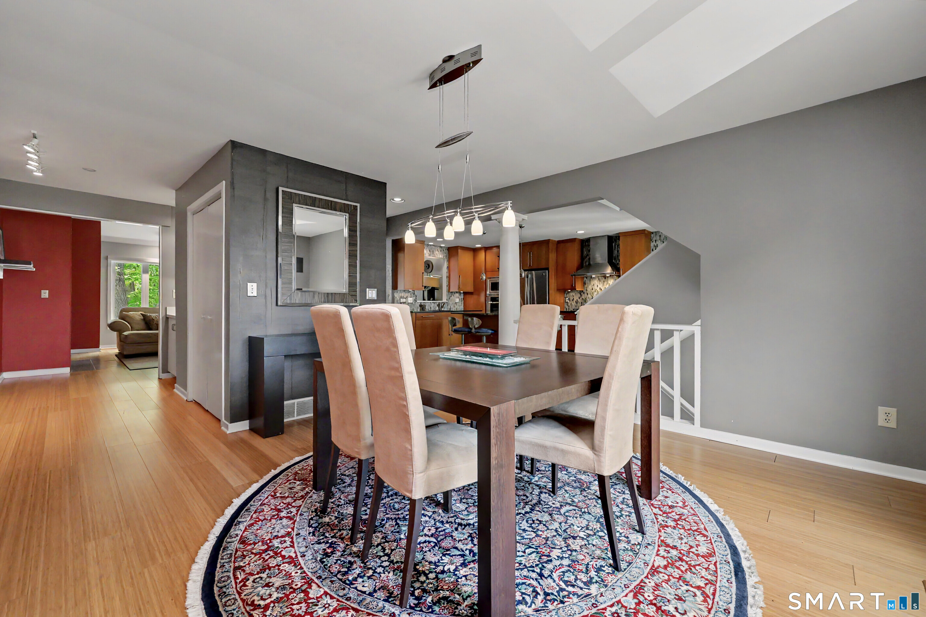690 Forest Road, Unit 642 West Haven, CT 06516 - Photo 14 of 40 Circling back around to the front of the unit, you can see the natural flow to both the living room and the kitchen. Absolutely WONDERFUL home for entertaining!