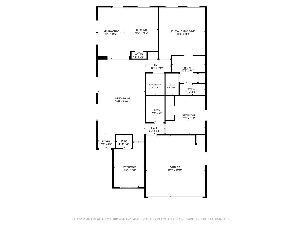 11202 Granados Street Laredo, TX 78045 - Photo 2 of 17 a picture of a floor plan