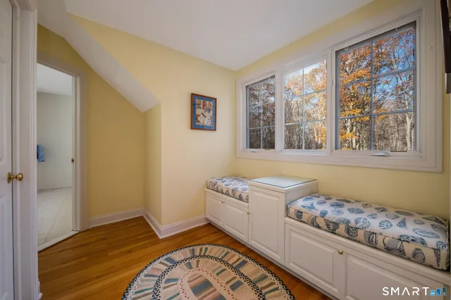 a room with storage and utility