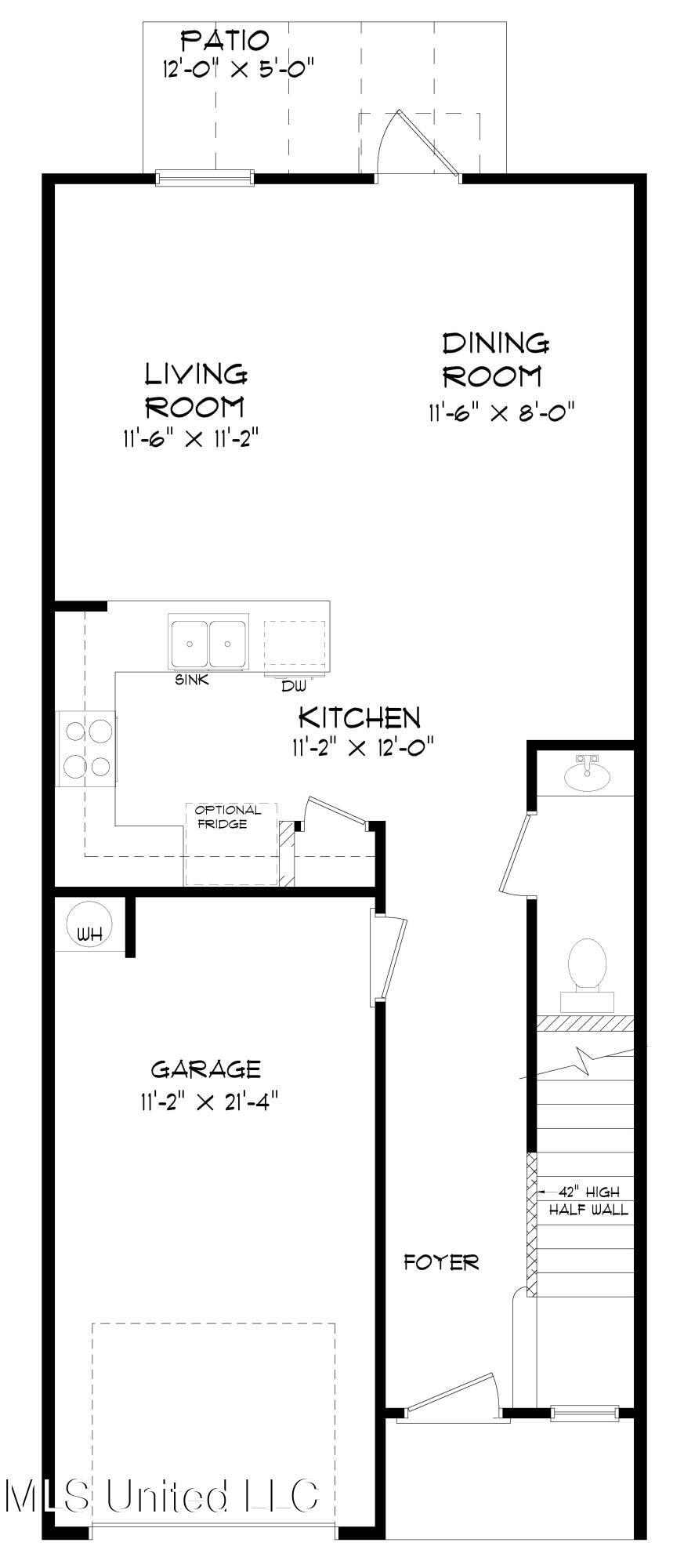 128 Debuys Road Biloxi, MS 39531 - Photo 17 of 18 The Palm Downstairs Floorplan