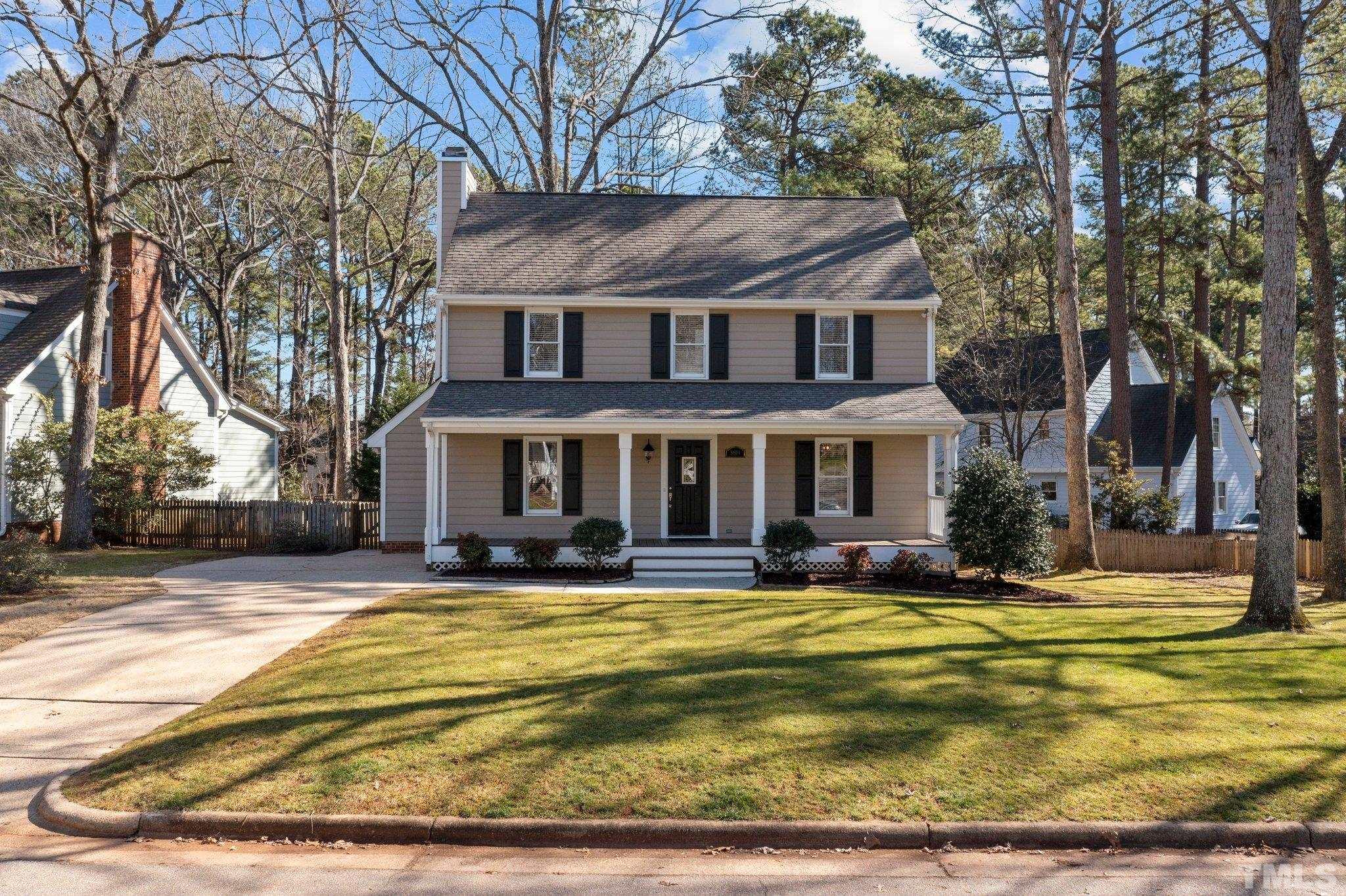 8804 Campfire Trail Raleigh, NC 27615 - Photo 2 of 25 a view of a house with a swimming pool
