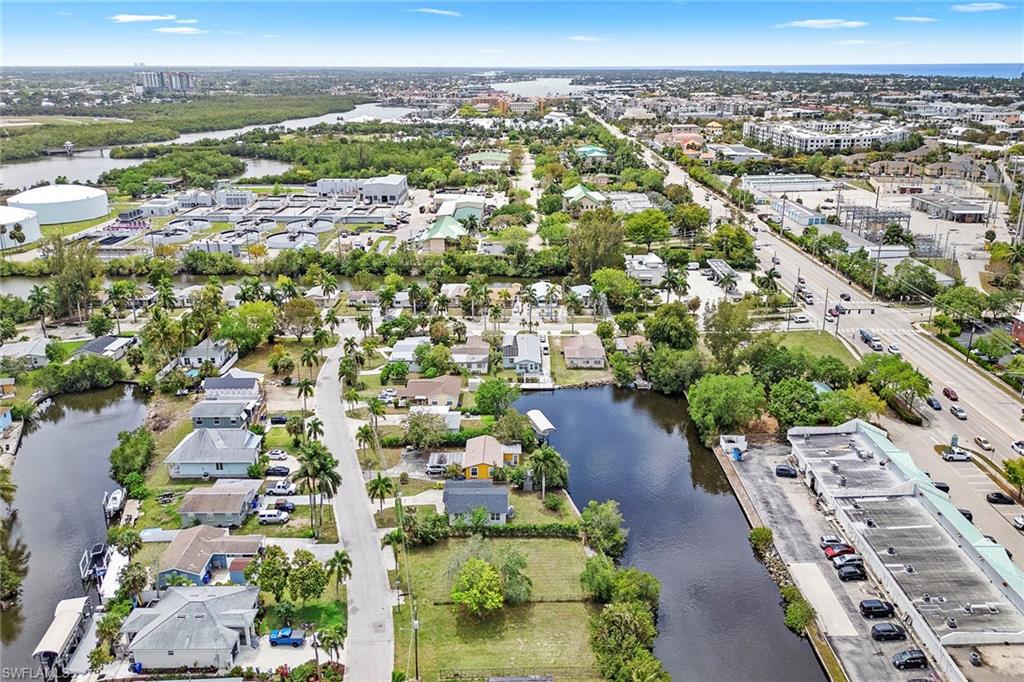 531 13th Street North Naples, FL 34102 - Photo 6 of 13 an aerial view of city parking and river