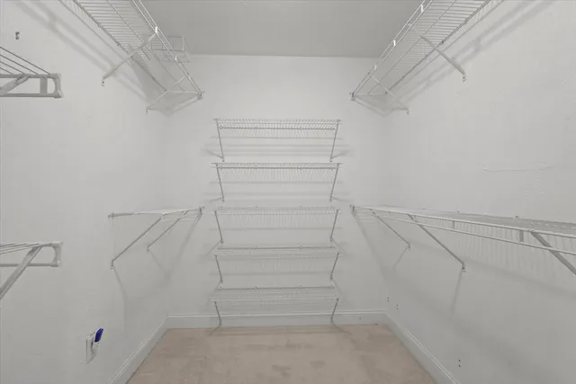 a view of walk in closet