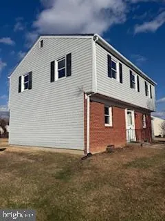 a front view of house