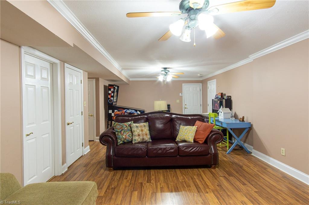 1409 Oak Ridge Road Kernersville, NC 27284 - Photo 19 of 37 Finished Basement