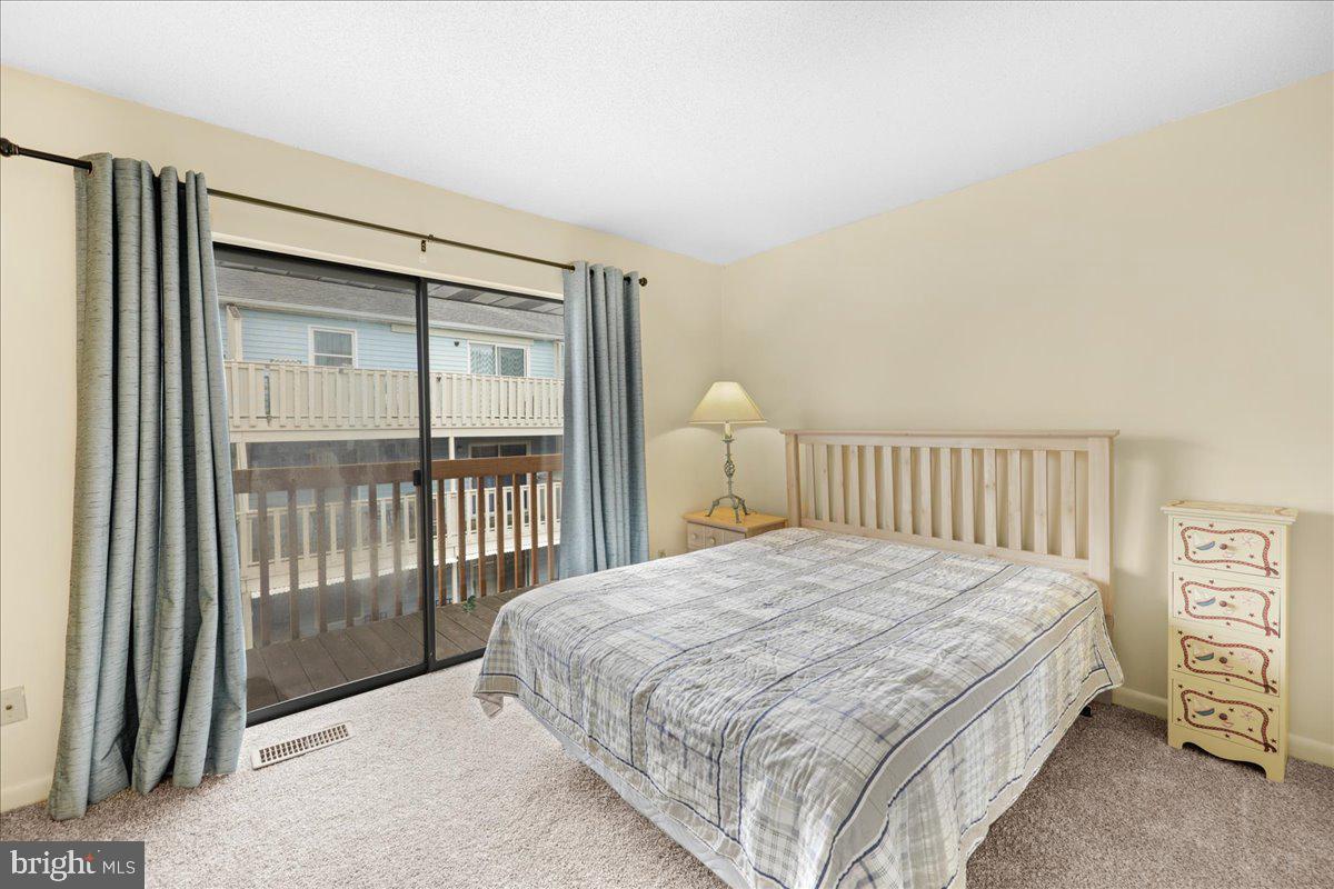 722 Anchor Chain Road, Unit 7B Ocean City, MD 21842 - Photo 15 of 18 Owner bedroom has private balcony