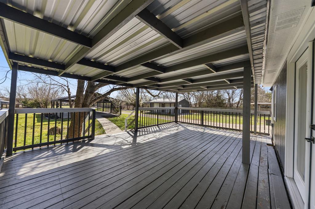 734 Northfork Road Royse City, TX 75189 - Photo 23 of 35 a view of wooden deck