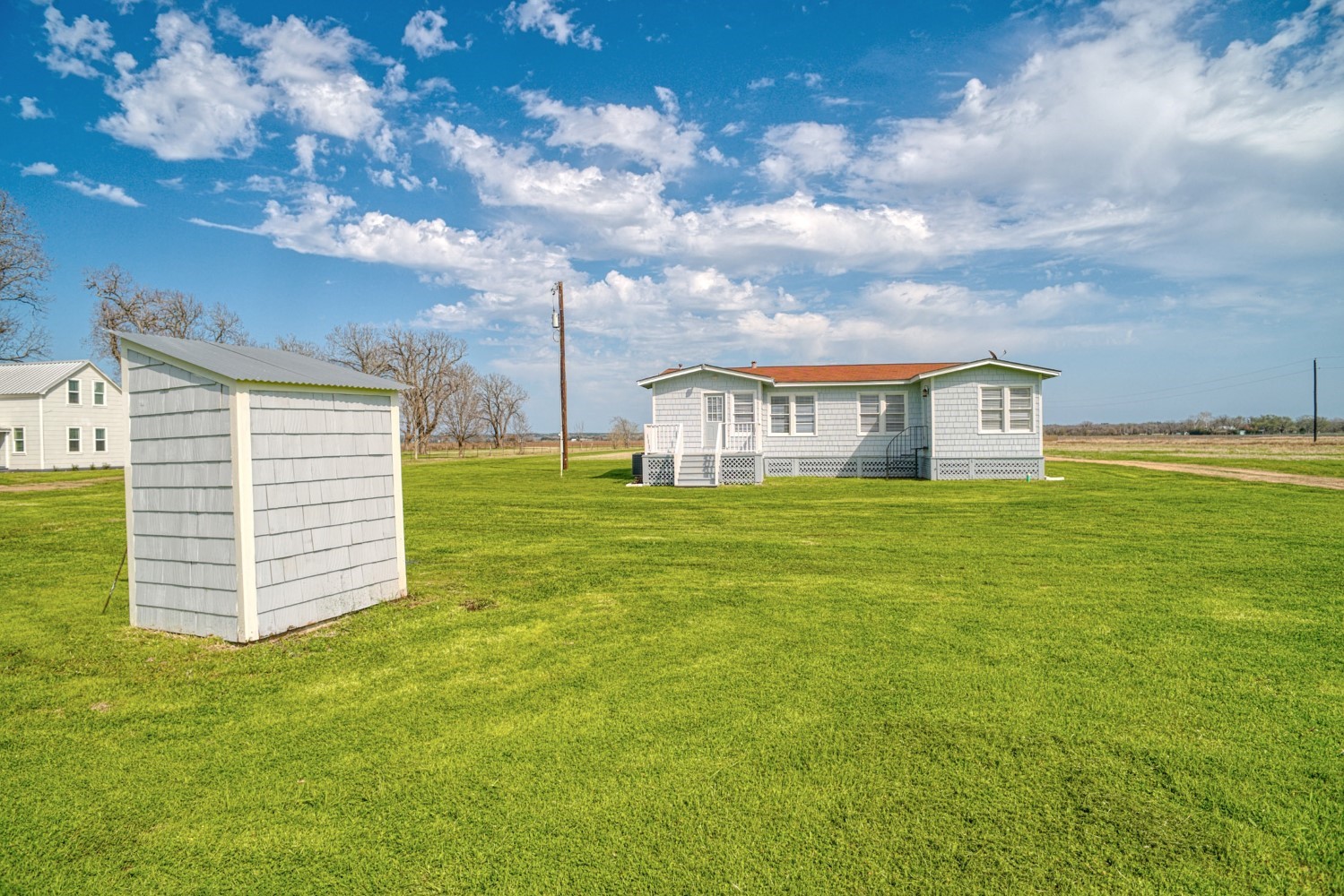 2940 Rabbs Prairie Road La Grange, TX 78945 - Photo 27 of 39 a view of a house with a big yard