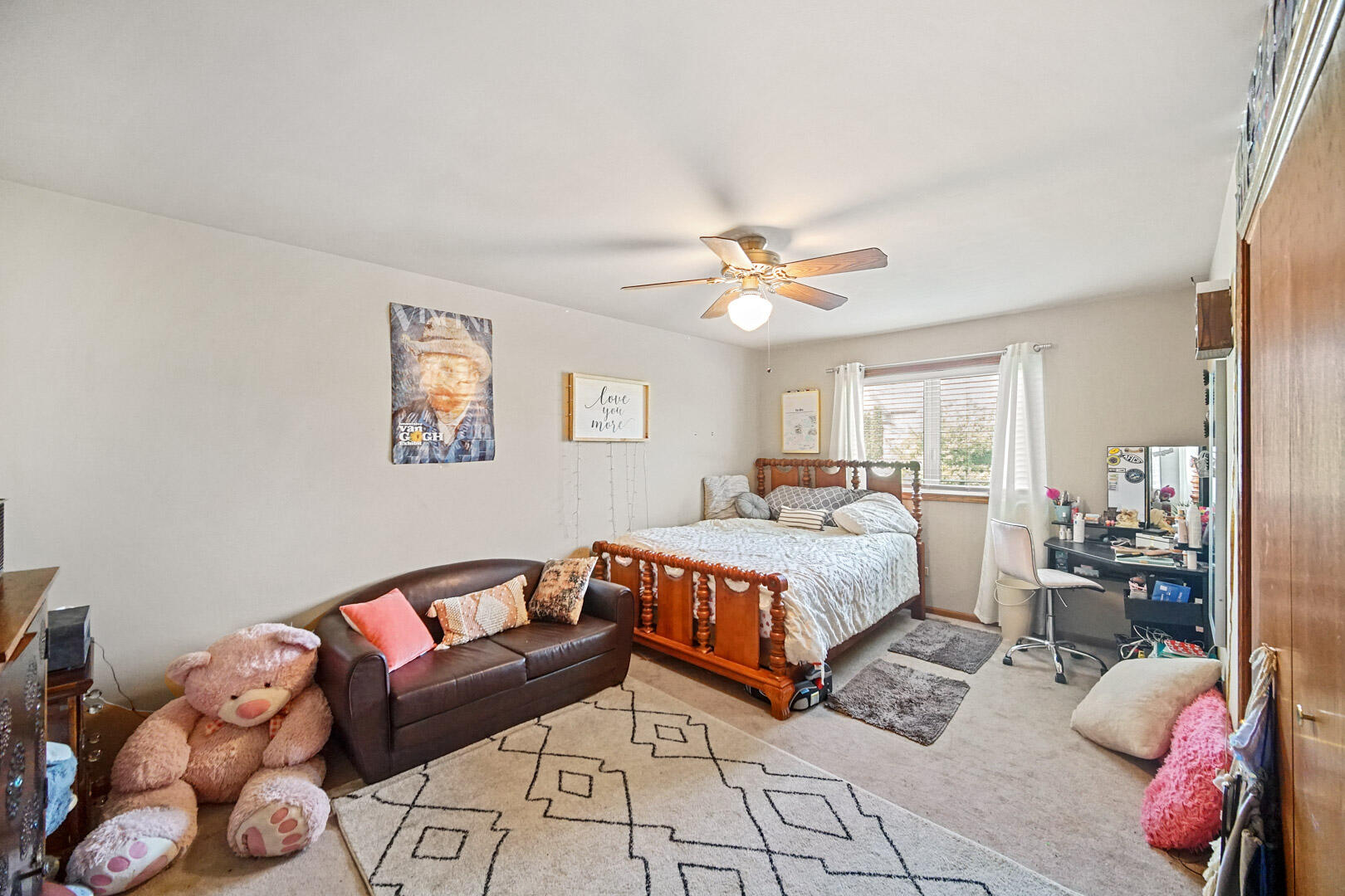 8466 Christopher Drive St. John, IN 46373 - Photo 15 of 23 a bedroom with a bed couch and window