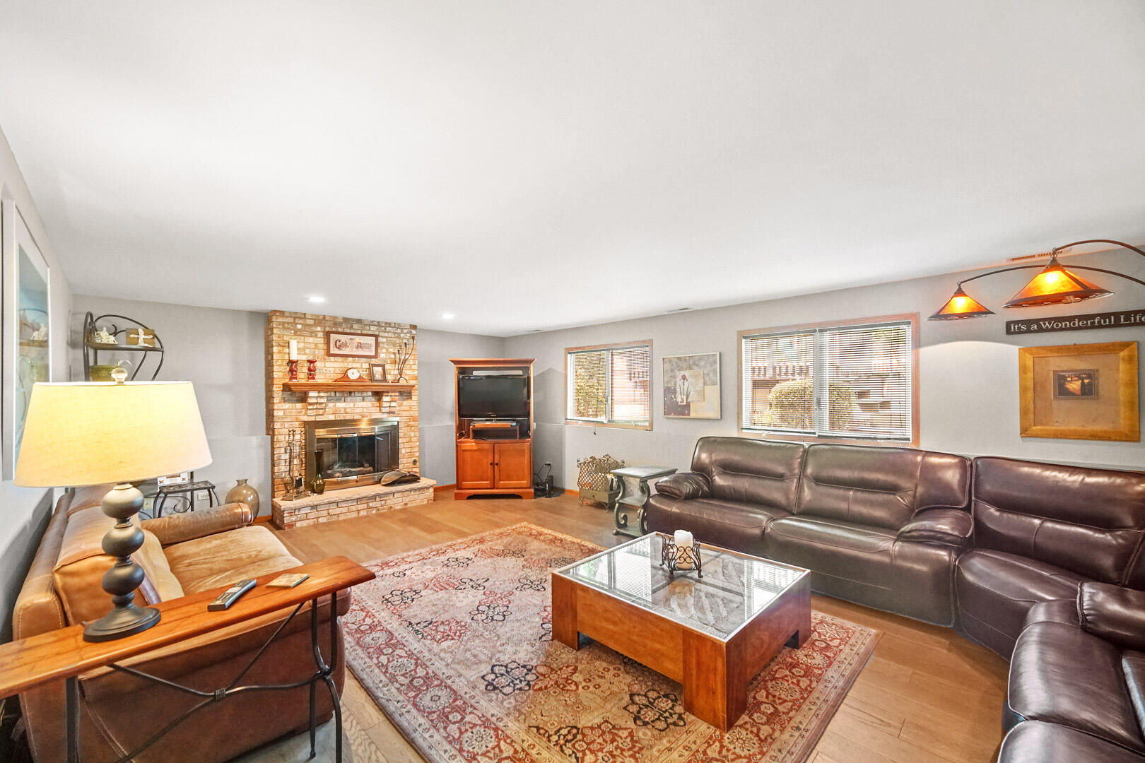 8466 Christopher Drive St. John, IN 46373 - Photo 8 of 23 a living room with furniture and a large window