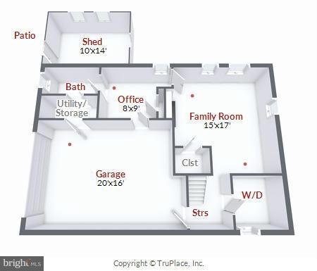 3109 Rolling Road Chevy Chase, MD 20815 - Photo 30 of 30 Floorplan Lower Level