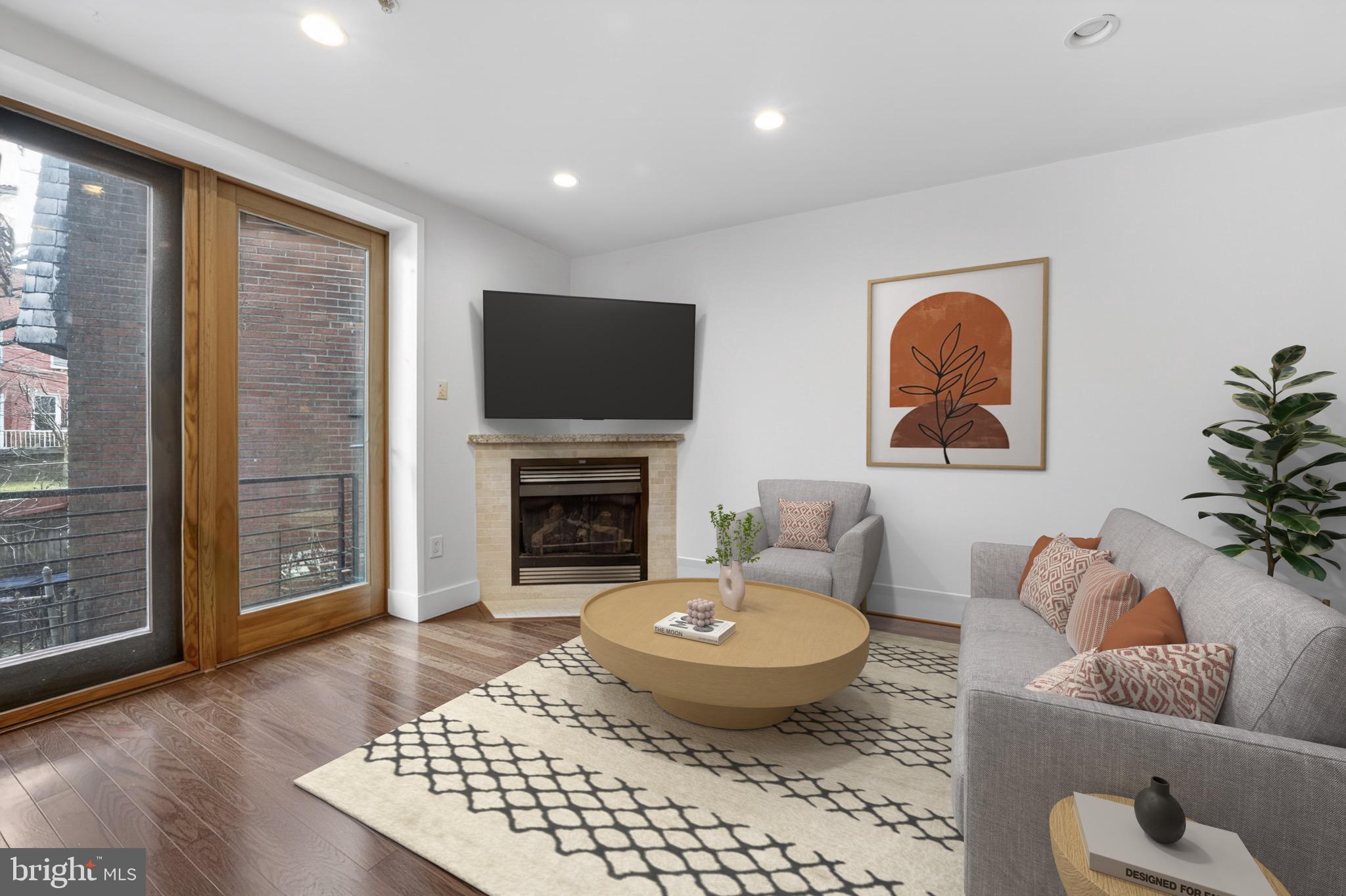 249 Florida Avenue Northwest, Unit 23 Washington, DC 20001 - Photo 3 of 13 Living area