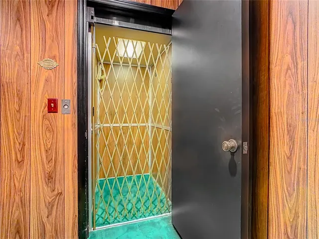 a view of front door