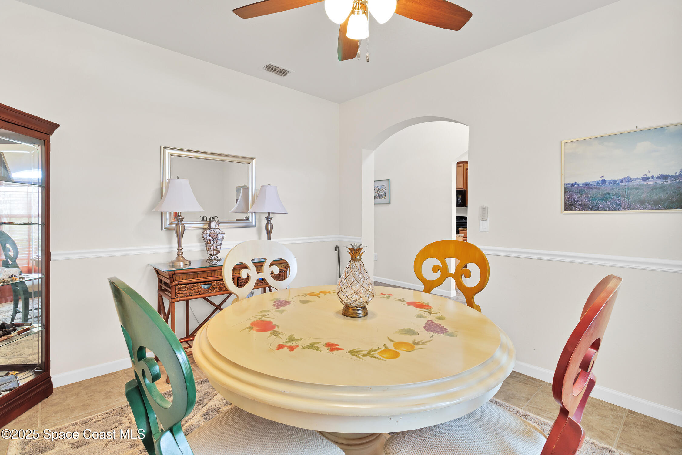 237 Briarcliff Circle Sebastian, FL 32958 - Photo 13 of 43 a view of a dining room with furniture and wooden floor