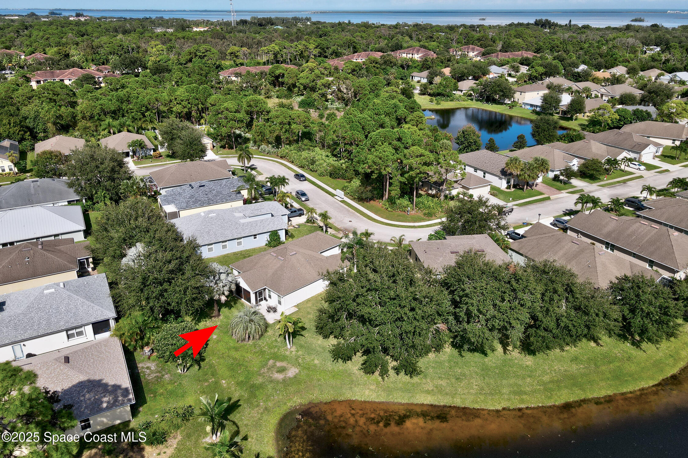 237 Briarcliff Circle Sebastian, FL 32958 - Photo 35 of 43 an aerial view of residential houses with outdoor space