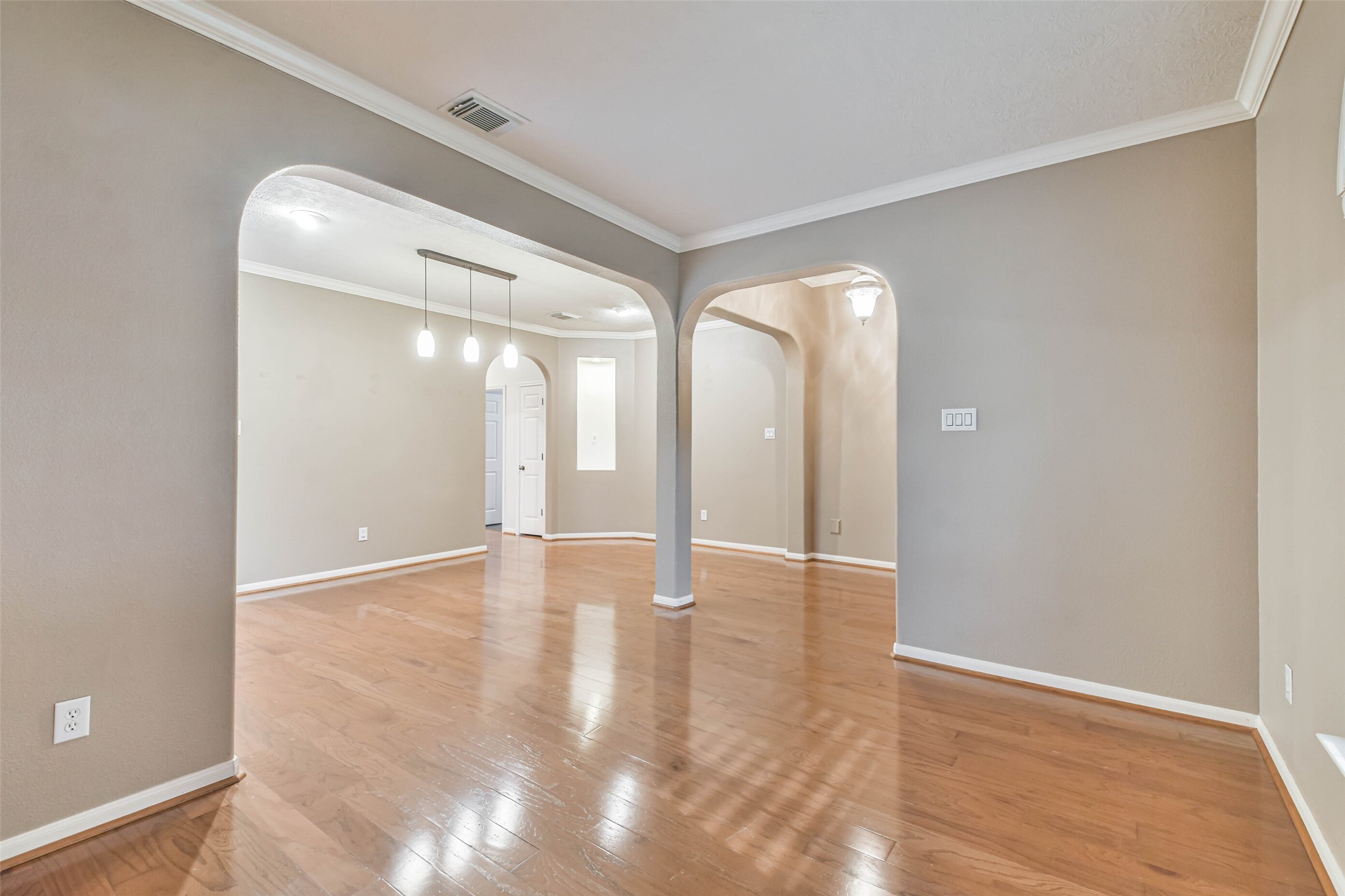 20942 Wind Field Lane Spring, TX 77379 - Photo 9 of 46 a view of an empty room with glass door