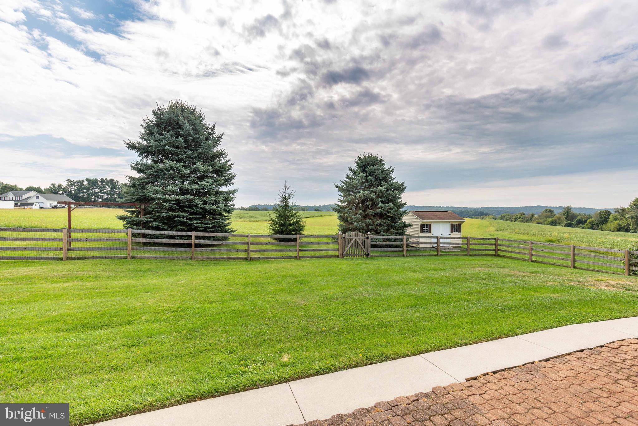 2507 Bachmans Valley Road Manchester, MD 21102 - Photo 7 of 43 Back Yard with Country Views
