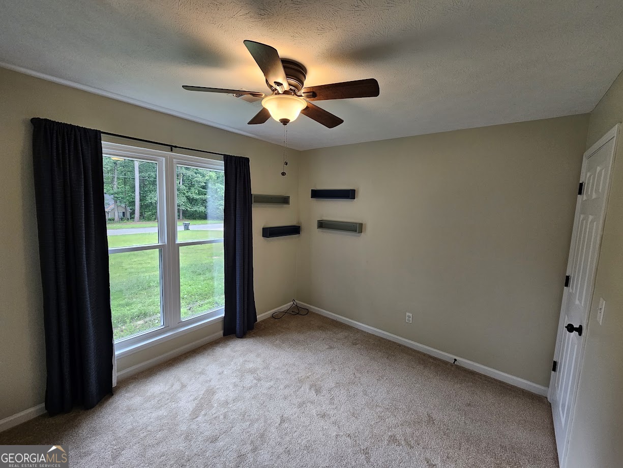 65 Tralee Trace Sharpsburg, GA 30277 - Photo 12 of 21 an empty room with windows and fan