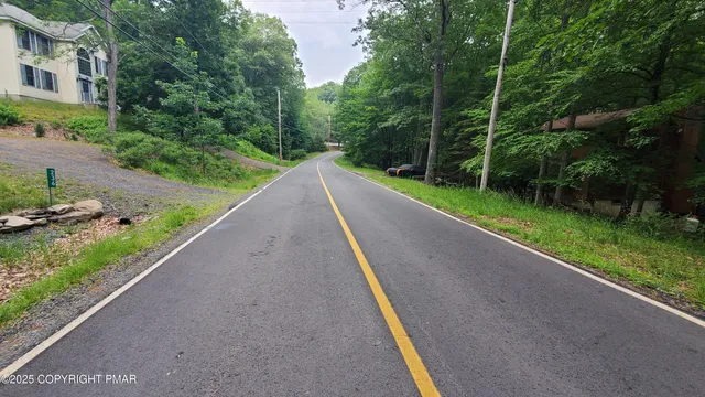 a view of a garden with an outdoor space